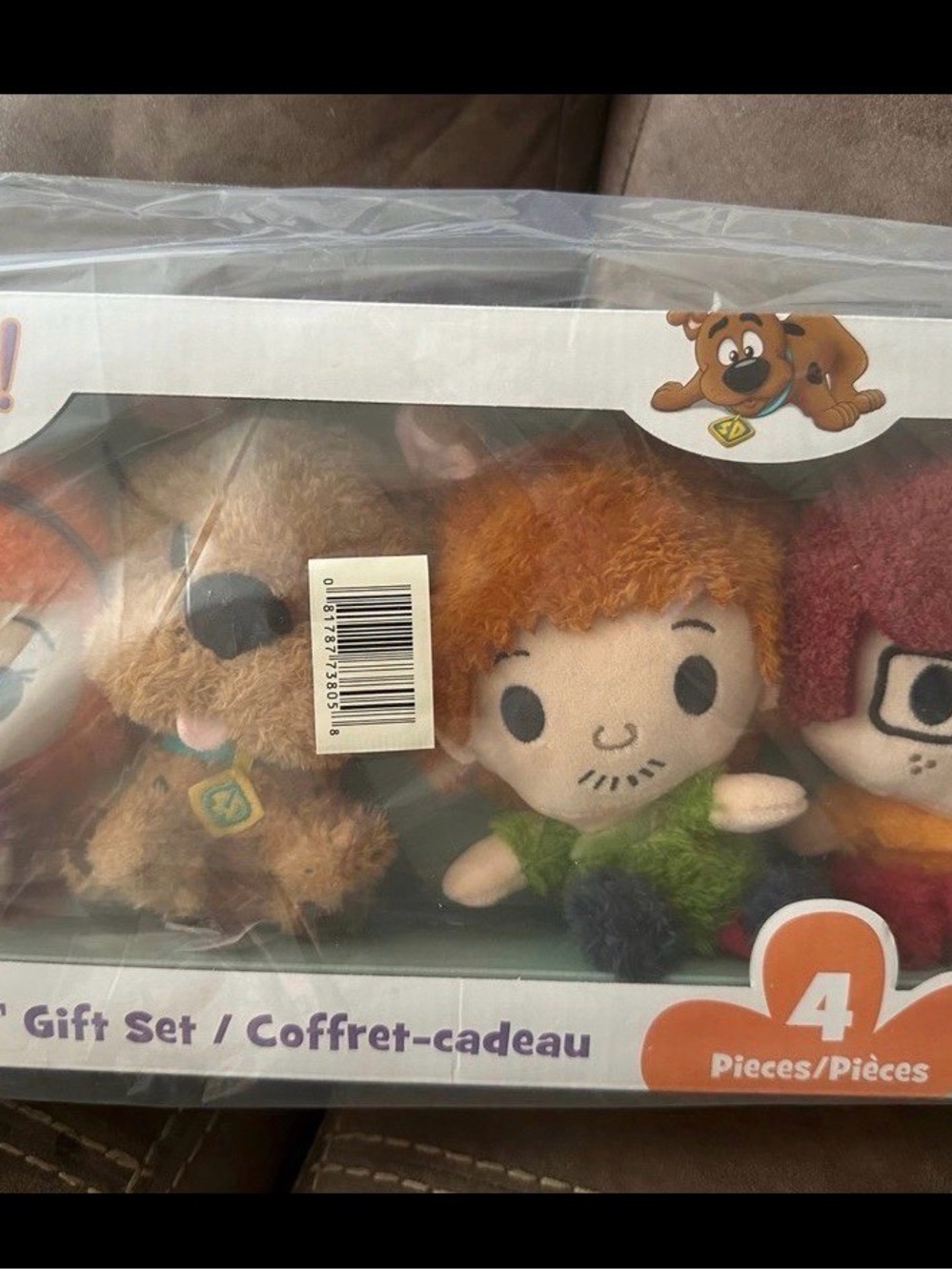 Scooby-Doo Cuteeze Mini Plush Gift Set - Brown & Orange Characters